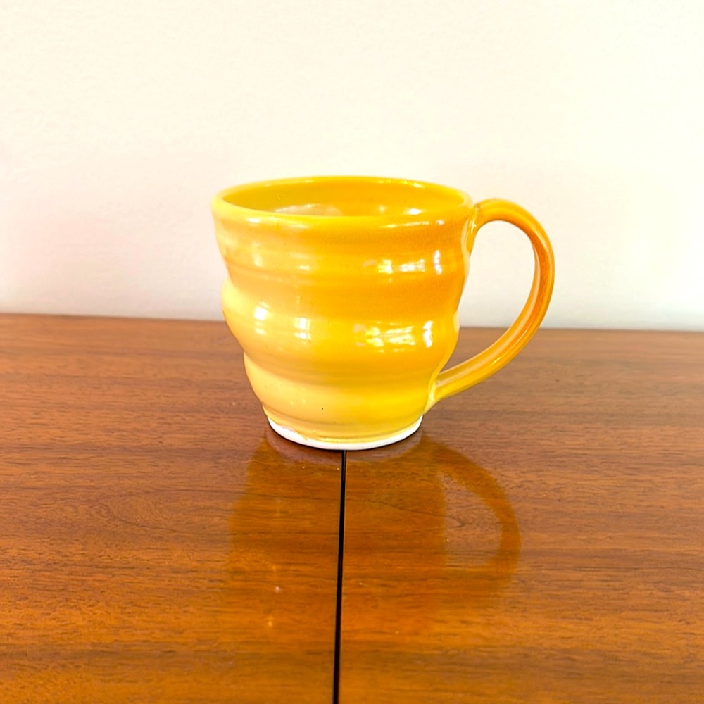 Yellow Artisan Ceramic Mug